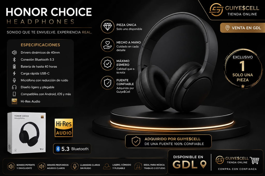 AUDIFONOS ORIGINALES HONOR CHOICE