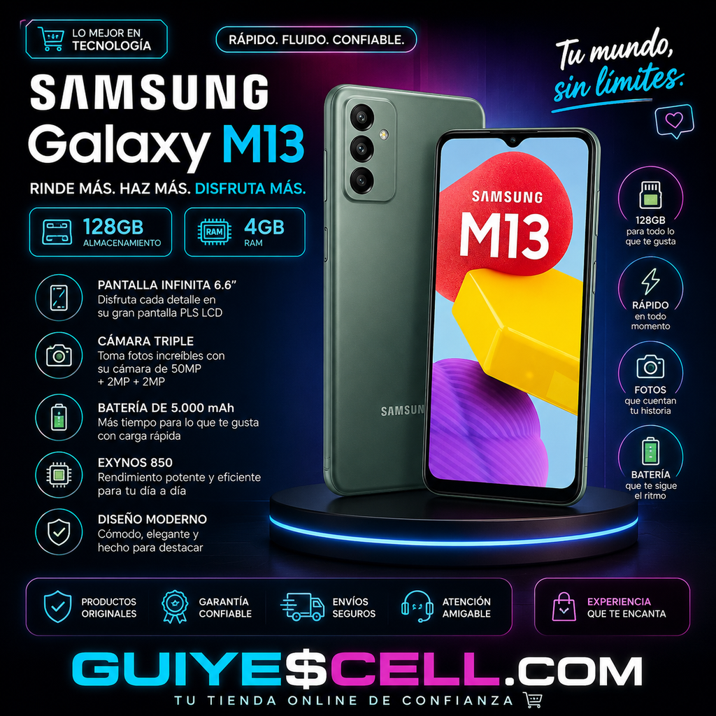 SAMSUNG M13 DE 128GB